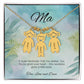 Quiet reminder you matter too engraved kids charm necklace personalized gift for moms - MySisterIsASurvivor