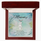 Motivational mom gift – personalized kids charm necklace with “They Are Your Why” reminder