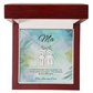 Sentimental mom necklace – engraved with a quiet reminder that you matter too