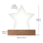Freedom Isn't Free: Printed Star 7" Acrylic Plaque: Honoring Heroes & Promoting Mental Health Awareness
