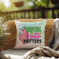 Mental Health Matters: Indoor/Outdoor Pillow for Wellness, Style & Stress Relief