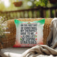 Shop our on the first day of christmas indoor outdoor pillow featuring the 20" x 20" style option from MySisterIsASurvivor.