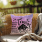 Taurus Indoor/Outdoor Pillow – Zodiac Astrology Decor, Boho Accent for Home & Patio