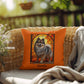 Wolf Sable Pomeranian indoor outdoor pillow, custom dog cushion, pet lover gift accent decor