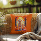 Light Golden Retriever pillow, custom indoor outdoor Retriever dog cushion, water-resistant - MySisterIsASurvivor