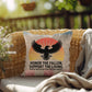 Honor The Fallen, Support The Living Indoor/Outdoor Pillow: Resilient Comfort - Mental Health & Memorial Tribute