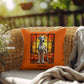 Great Dane Harlequin Coat Throw Pillow, Personalized Indoor Outdoor Dog Cushion, Gentle Giant Gift
