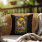 Shop our koala stained glass style throw pillow featuring the 20" x 20" style option from MySisterIsASurvivor.