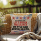 This Memorial Day custom tribute pillow for PTSD awareness, military remembrance, and veteran support