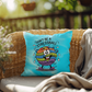 Personalized "Don’t Be A Stress Ball" indoor/outdoor pillow, mental health support cushion for anxiety relief.