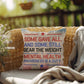 Some Gave All personalized tribute pillow for veterans, Memorial Day remembrance, and PTSD mental health support