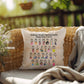 Wellness Words: Indoor/Outdoor Pillow - Mental Health Slang From A to Z for Positivity, Awareness & Support