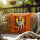 Australian Shepherd Red Merle Coat Pillow, Personalized Indoor Outdoor Dog Cushion, Aussie Gift