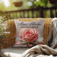 Peace Blooms Where Love Is Planted: Indoor/Outdoor Pillow Self-Care for Relaxation, Mindfulness & Emotional Wellness