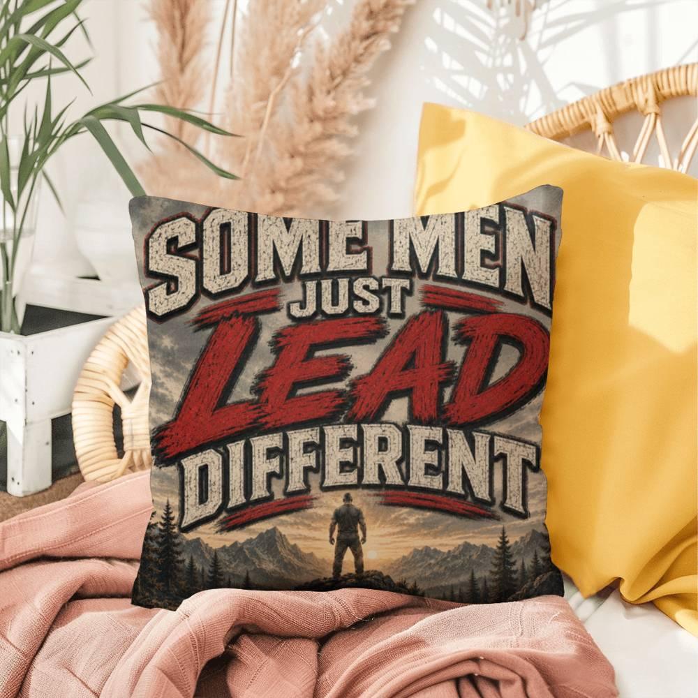 Shop our premium some men just lead different throw pillow from MySisterIsASurvivor.