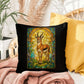 Shop our gazelle stained glass style throw pillow featuring the 20" x 20" style option from MySisterIsASurvivor.