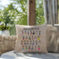 Mindset Decoder: Indoor/Outdoor Pillow - Mental Health Slang From A to Z for Positivity, Awareness & Support
