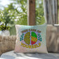 Take Care of Yourself: Indoor/Outdoor Pillow for Wellness, Style & Stress Relief