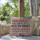 Some Gave All personalized tribute pillow for veterans, Memorial Day remembrance, and PTSD mental health support