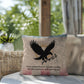 True Remembrance Means Caring Indoor/Outdoor Pillow: Resilient Comfort - Mental Health & Memorial Tribute