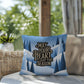 May Your Heart Be Light This Season Throw Pillow - Serene Christmas pillow for reflection