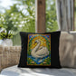 Shop our premium swan stained glass style throw pillow from MySisterIsASurvivor.