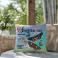 Sagittarius Butterfly Indoor/Outdoor Pillow – Zodiac Astrology Decor, Boho Accent for Home & Patio