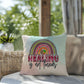 Healing Is Not Linear: Indoor/Outdoor Pillow for Wellness, Style & Stress Relief