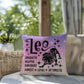 Leo Indoor/Outdoor Pillow – Zodiac Astrology Decor, Boho Accent for Home & Patio
