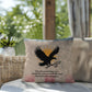 This Memorial Day, Let’s Break The Silence Indoor/Outdoor Pillow: Resilient Comfort - Mental Health & Memorial Tribute
