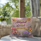 Shop our premium adopted and loved just like me throw pillow from MySisterIsASurvivor.