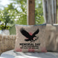 Memorial Day Is For Remembering Indoor/Outdoor Pillow: Resilient Comfort - Mental Health & Memorial Tribute