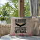 We Remember Their Sacrifice Indoor/Outdoor Pillow: Resilient Comfort - Mental Health & Memorial Tribute