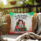 All I Want for Christmas is to Be Left Alone Throw Pillow - Funny Christmas stress relief décor