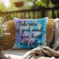 Take Care Of Your Mind; Your Heart Will Follow: Indoor/Outdoor Pillow Self-Care for Relaxation, Mindfulness & Emotional Wellness