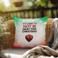 It’s Okay to Not Be Okay This Christmas Throw Pillow - Self-care Christmas home décor pillow