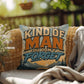 Shop our premium the kind of man you dont forget throw pillow from MySisterIsASurvivor.