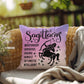 Sagittarius Indoor/Outdoor Pillow – Zodiac Astrology Decor, Boho Accent for Home & Patio