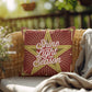 Shine Your Light This Season Throw Pillow - Gentle Christmas décor for inspiration and peace
