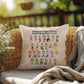 Headspace Lingo: Indoor/Outdoor Pillow - Mental Health Slang From A to Z for Positivity, Awareness & Support