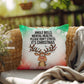 Jingle Bells, Mental Health… Please Don’t Stress Throw Pillow - Christmas humor decorative pillow