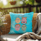 Mood: Human Indoor/Outdoor Pillow, Custom Throw Cushion for Anxiety Relief & Self-Care, Mental Health Support