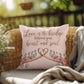 Love Is The Bridge Between Your Heart And Soul: Indoor/Outdoor Pillow Self-Care for Relaxation, Mindfulness & Emotional Wellness
