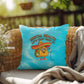 Mental Health: Let's Taco 'Bout It! Indoor/Outdoor Pillow -Mental Health Support, Self-Care Decor, Anxiety Relief Throw Cushion