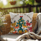 Joy Is Found in Gentle Moments Throw Pillow - Calm holiday décor for mindfulness and rest