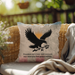 Freedom Isn't Free Indoor/Outdoor Pillow: Resilient Comfort - Mental Health & Memorial Tribute