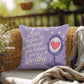 Love Begins The Moment You Believe You're Worthy: Indoor/Outdoor Pillow Self-Care for Relaxation, Mindfulness & Emotional Wellness