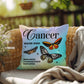 Cancer Butterfly Indoor/Outdoor Pillow – Zodiac Astrology Decor, Boho Accent for Home & Patio