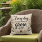 Every Day Is A New Chance To Grow: Indoor/Outdoor Pillow Self-Care for Relaxation, Mindfulness & Emotional Wellness