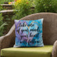 Take Care Of Your Mind; Your Heart Will Follow: Indoor/Outdoor Pillow Self-Care for Relaxation, Mindfulness & Emotional Wellness